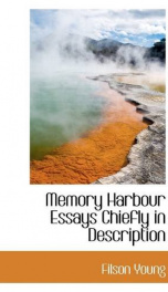 memory harbour essays chiefly in description_cover