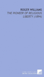 roger williams the pioneer of religious liberty_cover