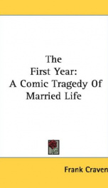 the first year a comic tragedy of married life_cover