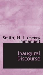 inaugural discourse_cover