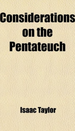 considerations on the pentateuch_cover