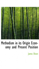 methodism in its origin economy and present position_cover