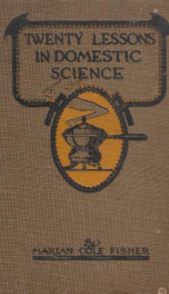 twenty lessons in domestic science a condensed home study course marketing_cover