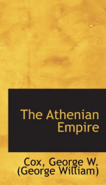 the athenian empire_cover