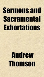 sermons and sacramental exhortations_cover