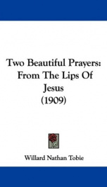 two beautiful prayers from the lips of jesus_cover