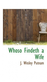 whoso findeth a wife_cover