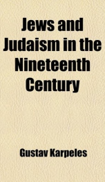 jews and judaism in the nineteenth century_cover