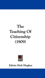 the teaching of citizenship_cover