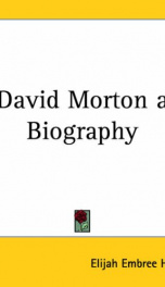 david morton a biography_cover