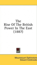 the rise of the british power in the east_cover