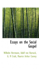 essays on the social gospel_cover