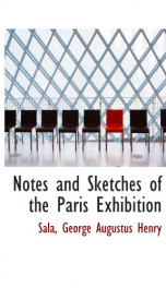 notes and sketches of the paris exhibition_cover