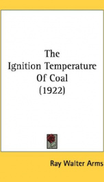 the ignition temperature of coal_cover