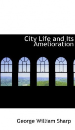 city life and its amelioration_cover