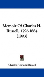 memoir of charles h russell 1796 1884_cover