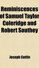 Reminiscences of Samuel Taylor Coleridge and Robert Southey_cover