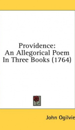 providence an allegorical poem in three books_cover