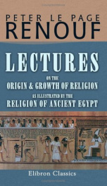 lectures on the origin and growth of religion as illustrated by the religion of_cover