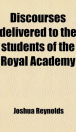 discourses delivered to the students of the royal academy_cover