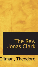 the rev jonas clark_cover