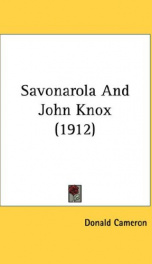 savonarola and john knox_cover