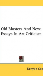 old masters and new essays in art criticism_cover