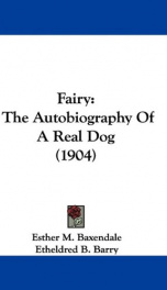 fairy the autobiography of a real dog_cover