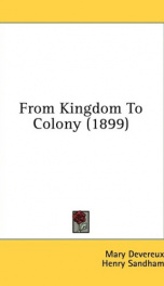 from kingdom to colony_cover