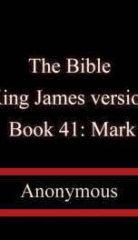 The Bible, King James version, Book 41: Mark_cover