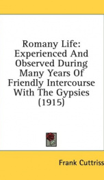 romany life experienced and observed during many years of friendly intercourse_cover