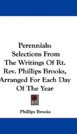 perennials selections from the writings of_cover