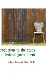 introduction to the study of federal government_cover