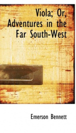 viola or adventures in the far south west_cover