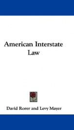 american interstate law_cover