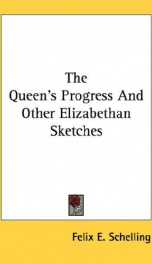 the queens progress and other elizabethan sketches_cover