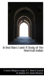 in red mans land a study of the american indian_cover