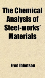 the chemical analysis of steel works materials_cover