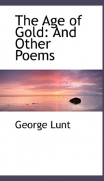 the age of gold and other poems_cover