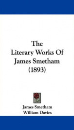 the literary works of james smetham_cover