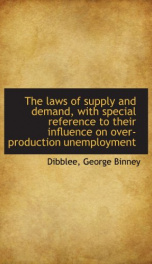 the laws of supply and demand_cover