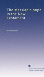 the messianic hope in the new testament_cover