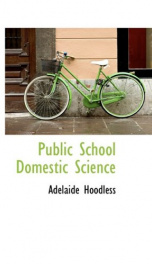 Public School Domestic Science_cover