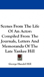 scenes from the life of an actor_cover