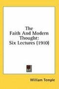 the faith and modern thought six lectures_cover