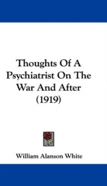 thoughts of a psychiatrist on the war and after_cover