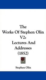 the works of stephen olin_cover