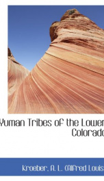 yuman tribes of the lower colorado_cover