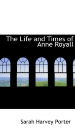 the life and times of anne royall_cover