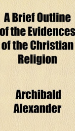 a brief outline of the evidences of the christian religion_cover